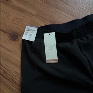Calla Black Performance Shorts